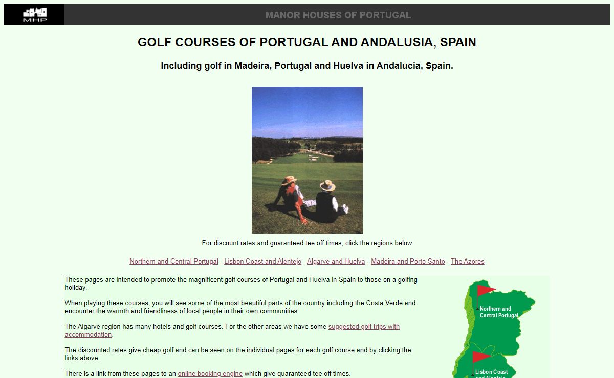 Golf Portugal Algarve Lisbon North golf courses Portugal Algarve
