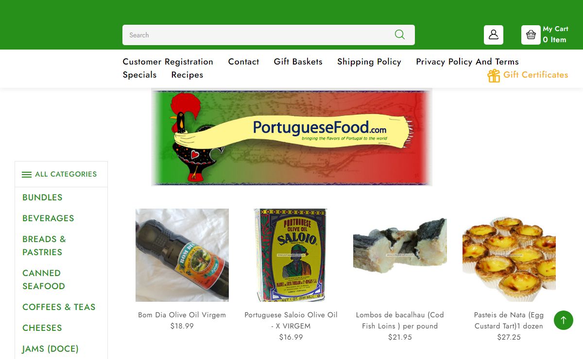 Portuguese Food