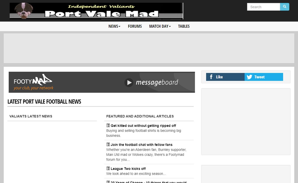 Port Vale News - Vale Mad