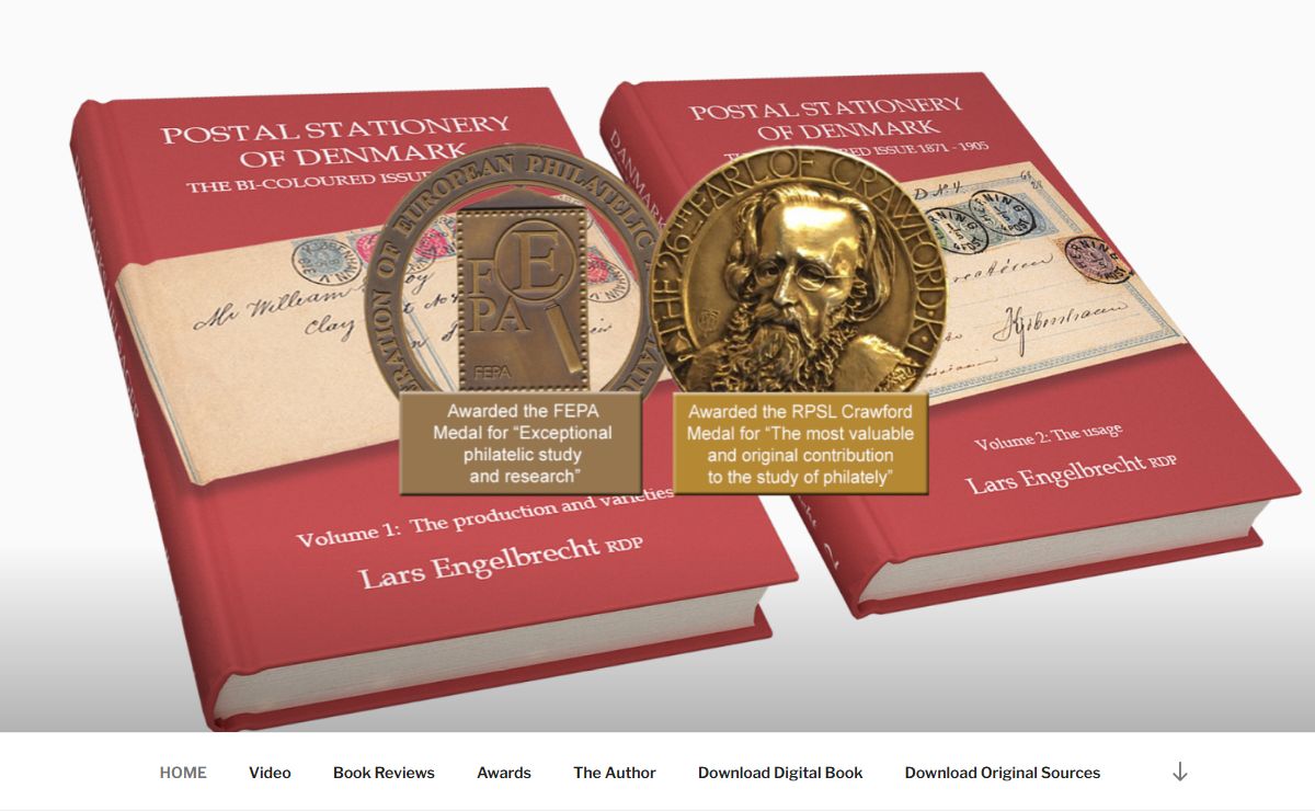 Postal Stationery of Denmark – The Bi-coloured Issue 1871-1905