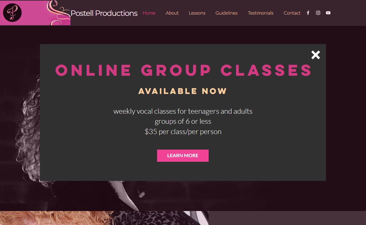 Vocal Lessons, Piano Instruction, Mentoring | Postell Productions Official Website