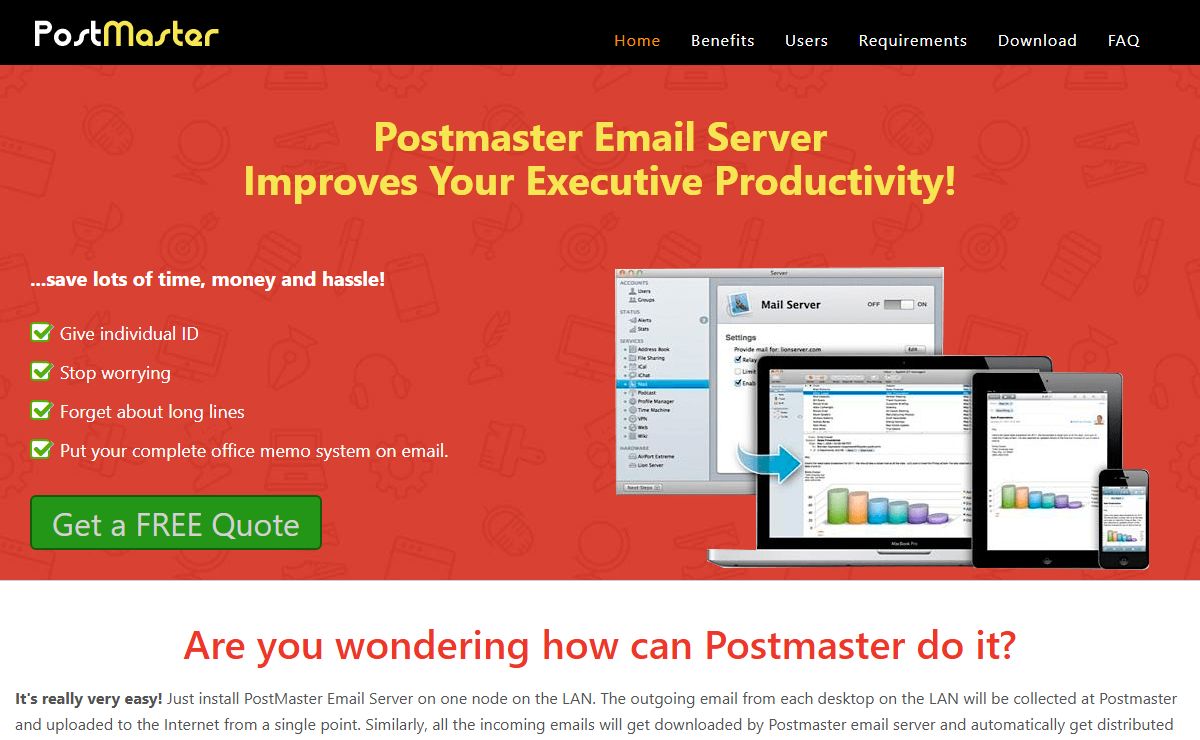 Postmaster Email Server Software - Save Time, Money and Hassles With Email Servers!