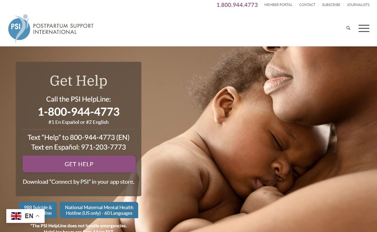 Postpartum Support International - PSI
