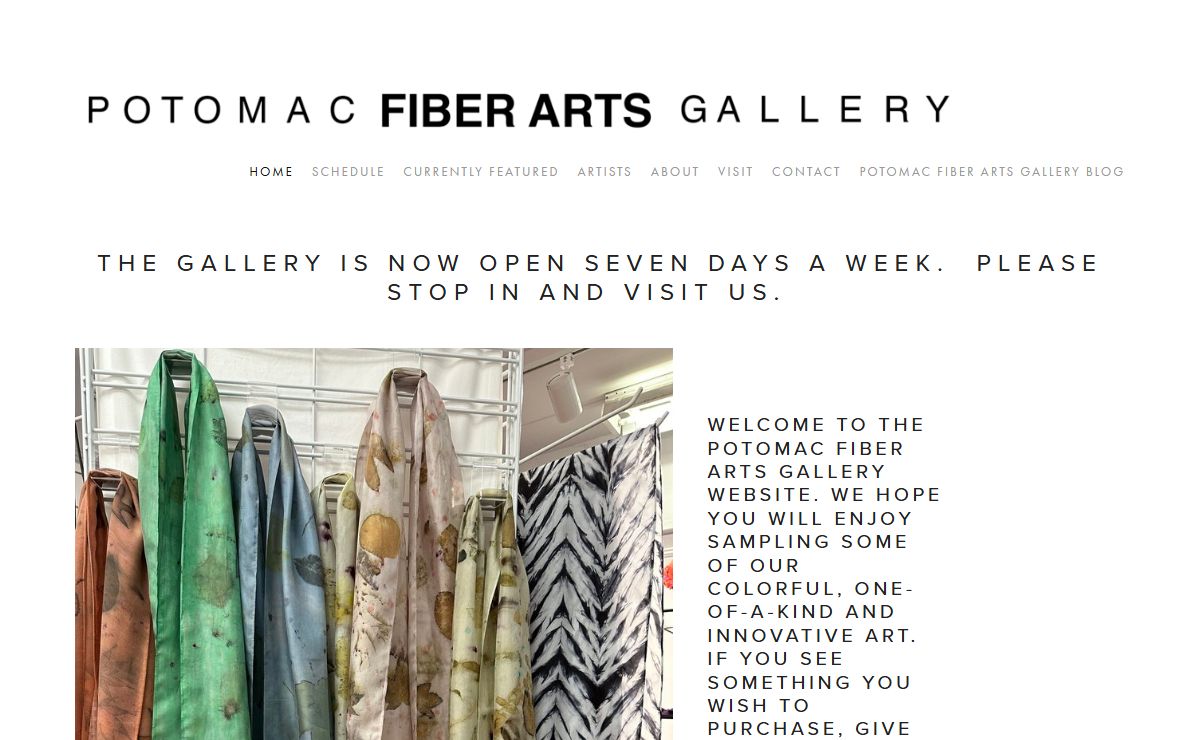 Potomac Fiber Arts Gallery