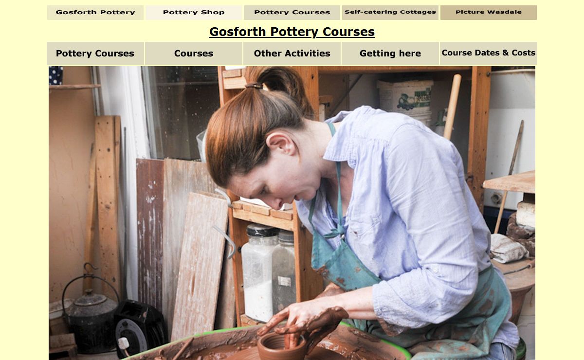 Gosforth Pottery Courses