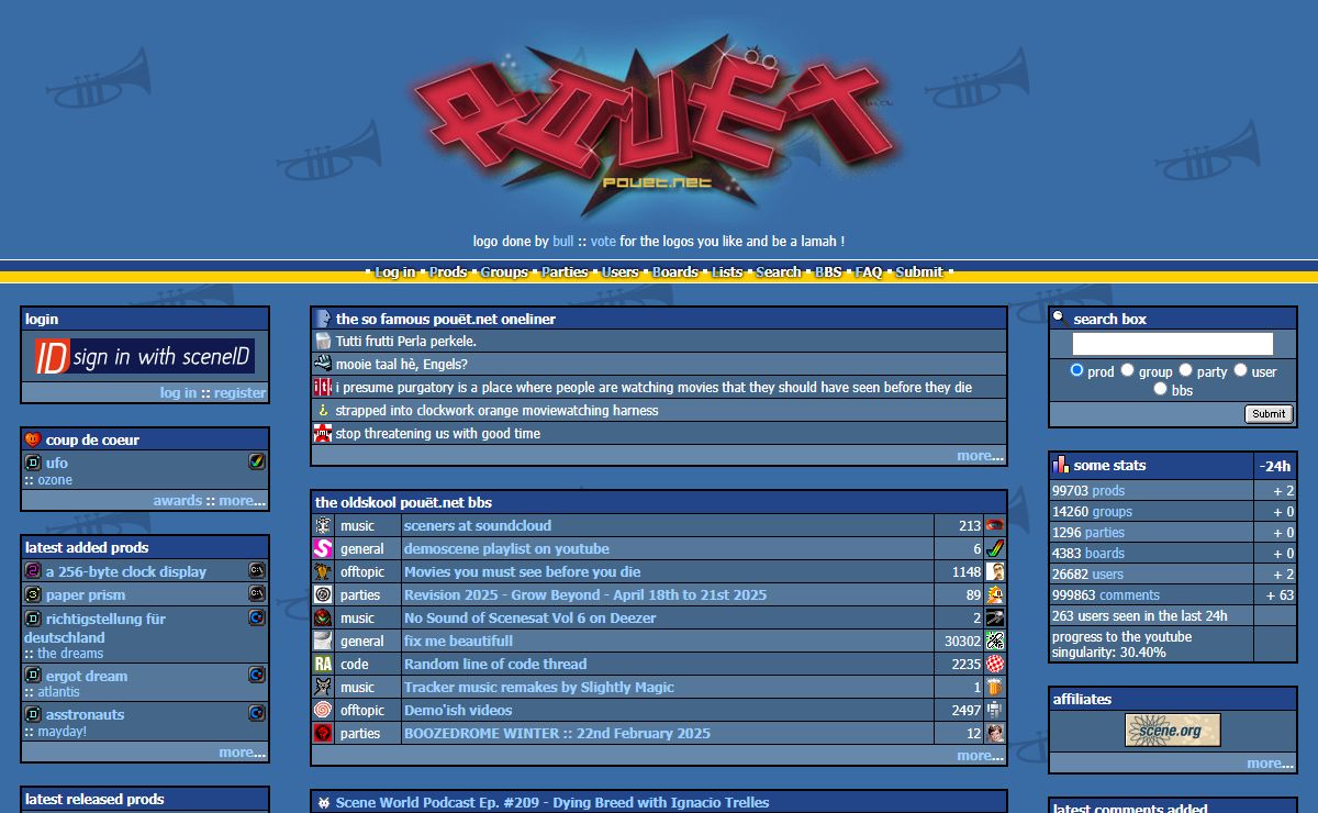 pouët.net :: your online demoscene resource