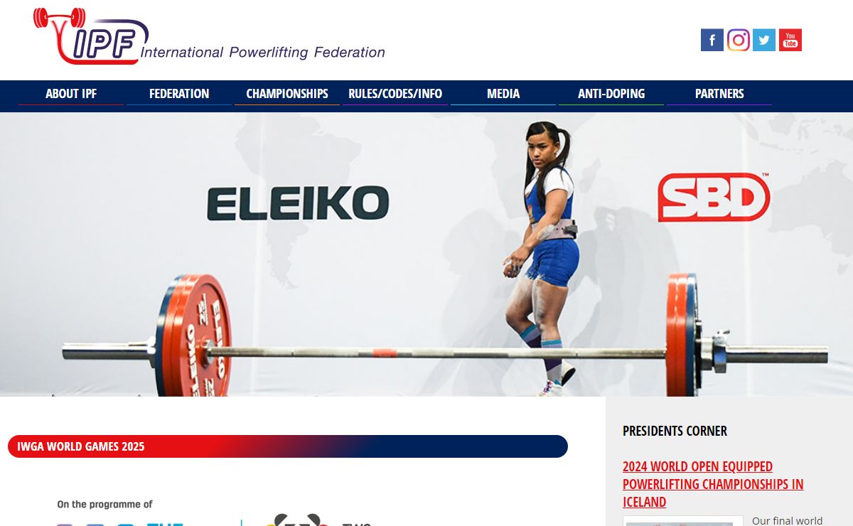 International Powerlifting Federation IPF - International Powerlifting Federation IPF