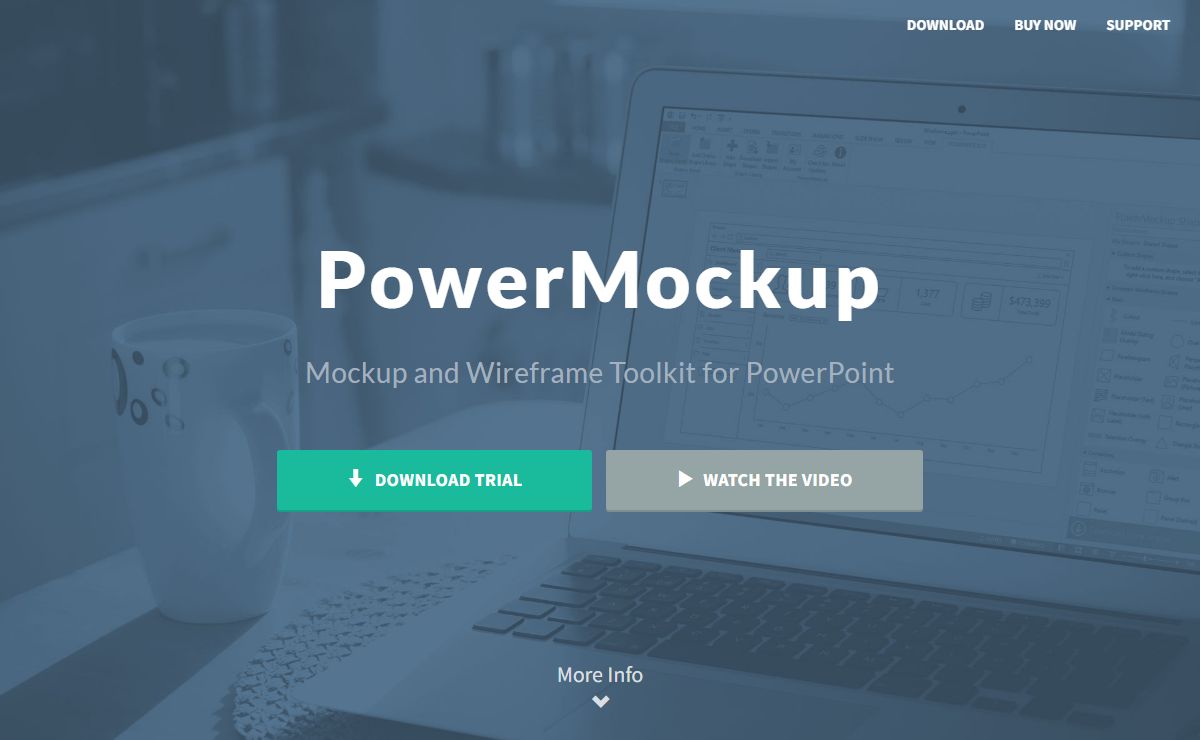 PowerPoint Wireframe and Prototyping Tool | PowerMockup