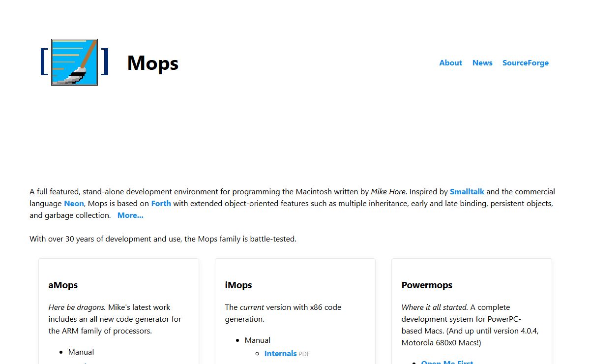 Mops - aMops, iMops, Powermops