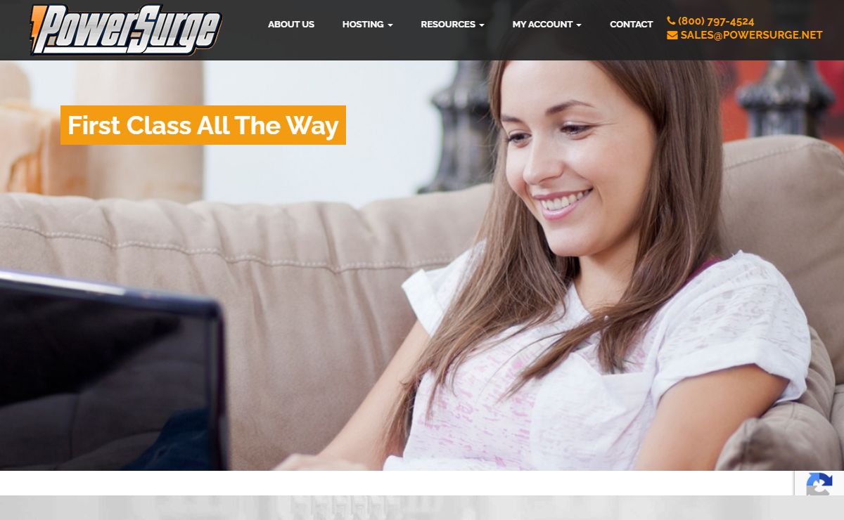 Fast Reliable Website Hosting in Los Angeles California | PowerSurge Website Hosting