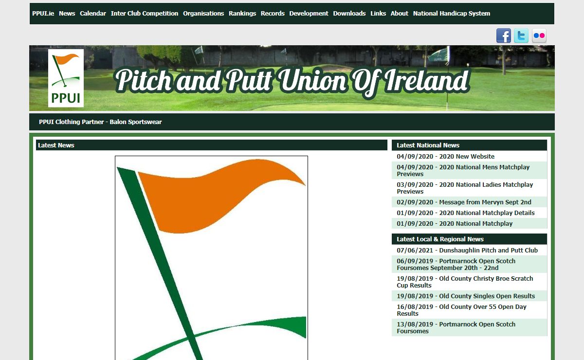 PPUI.ie - Pitch and Putt Union Of Ireland