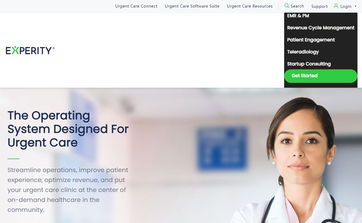 Urgent Care Software & Practice Management Solutions | Experity®