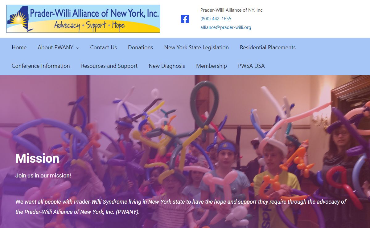 Prader-Willi Alliance of New York, Inc.