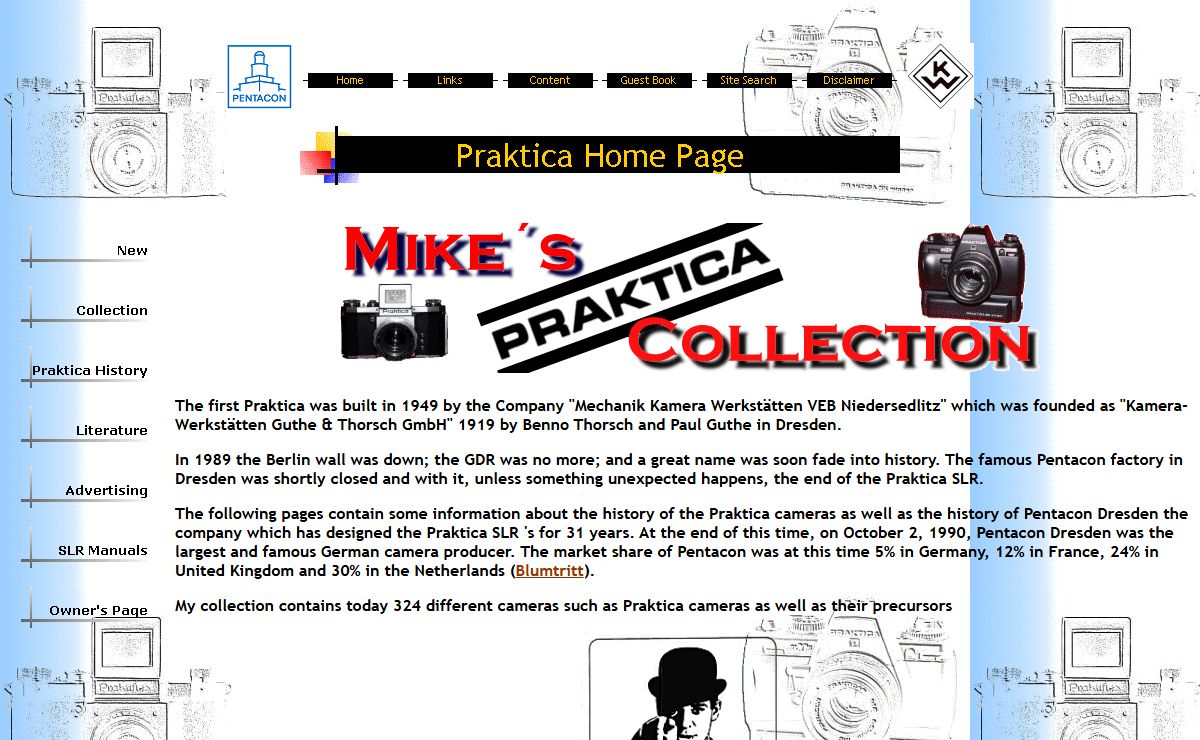 Mike's Praktica Home