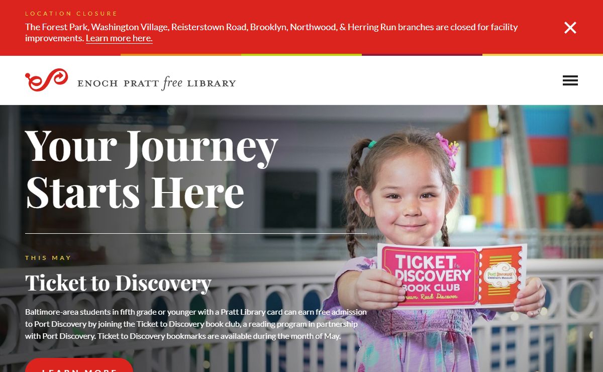 Home - Enoch Pratt Free Library