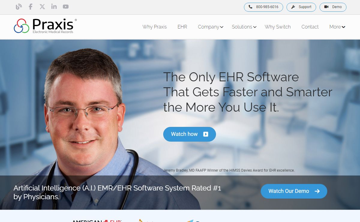 Electronic Medical Records Software | Praxis EMR, EHR Software