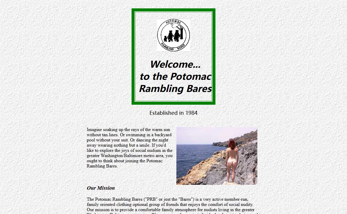 Potomac Rambling Bares