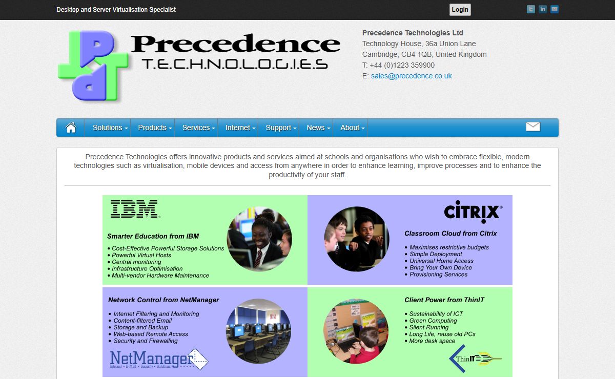 Precedence Technologies - Welcome