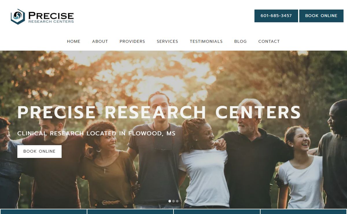 Precise Research Centers | Clinical Research located in Flowood, MS
