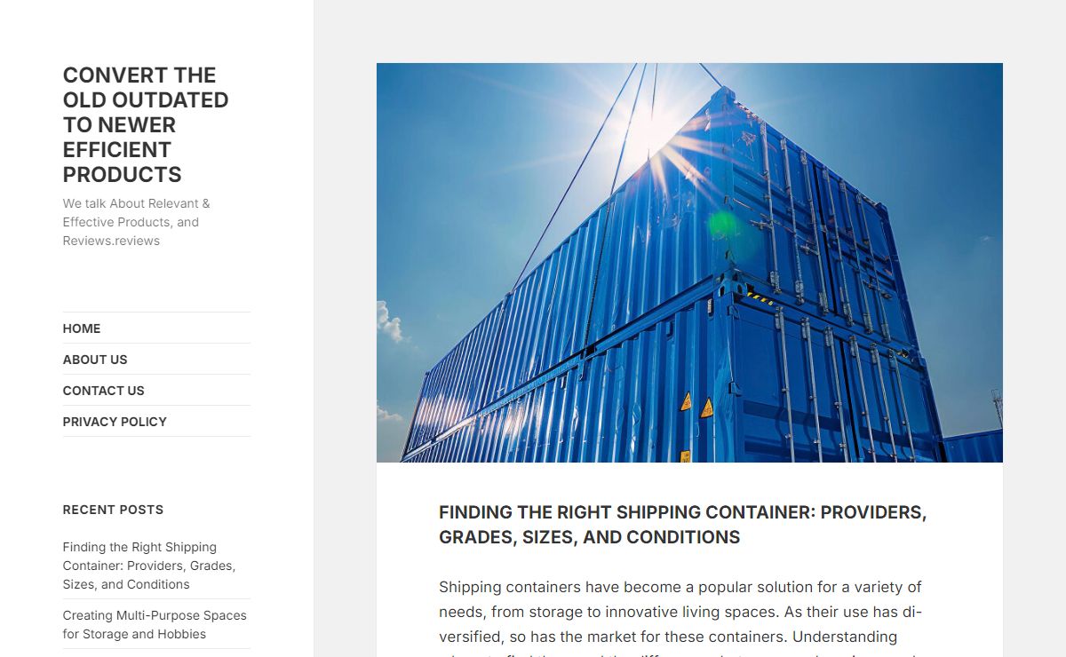 Convert The Old Outdated to Newer Efficient Products - We talk About Relevant & Effective Products, and Reviews.reviews