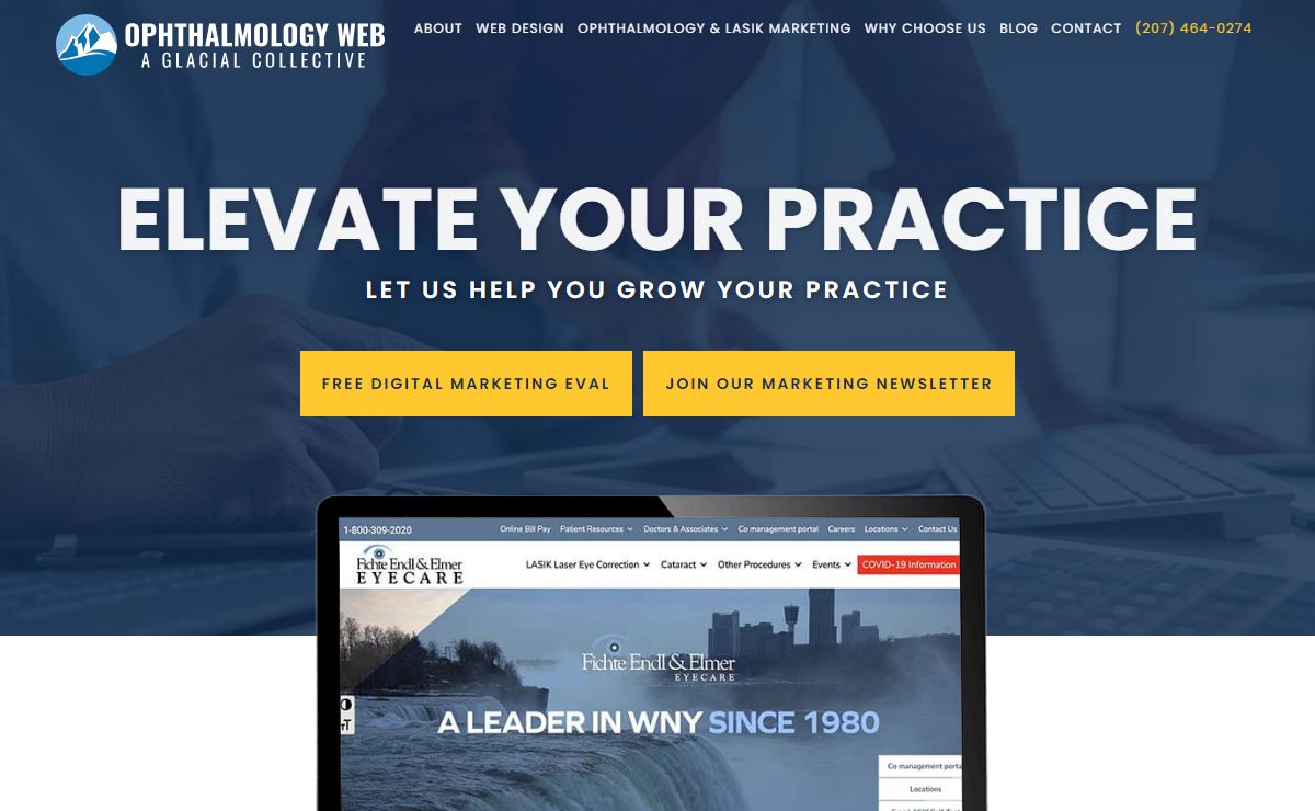Ophthalmology Website Design | Eye Doctor Websites