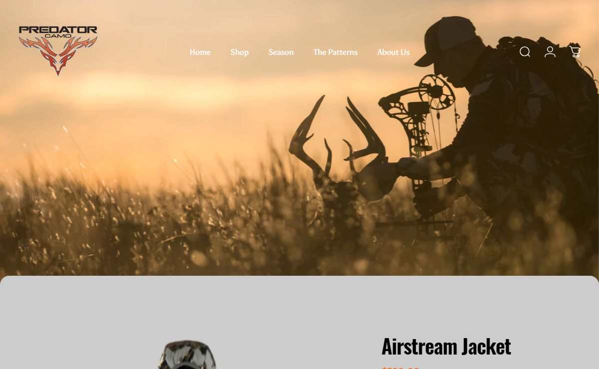 Predator Camo - Proven success for 30 years.