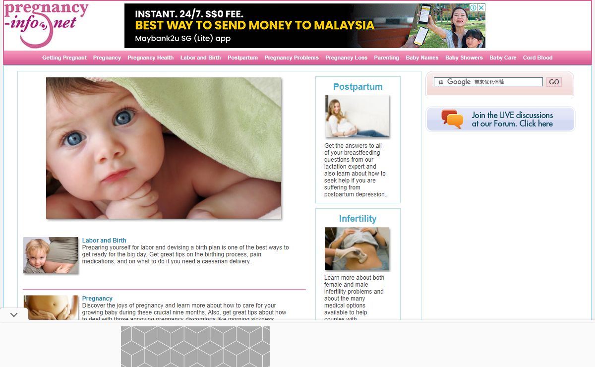 Pregnancy Info: Birth, Baby, and Maternity Advice