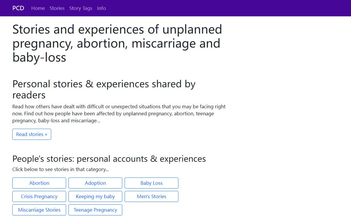 Pregnancy Choices Directory - free help & counselling near you