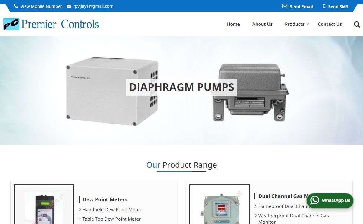 Scientific Equipments,Gas Sampling Probes Suppliers,Diaphragm Pump Manufacturers In India