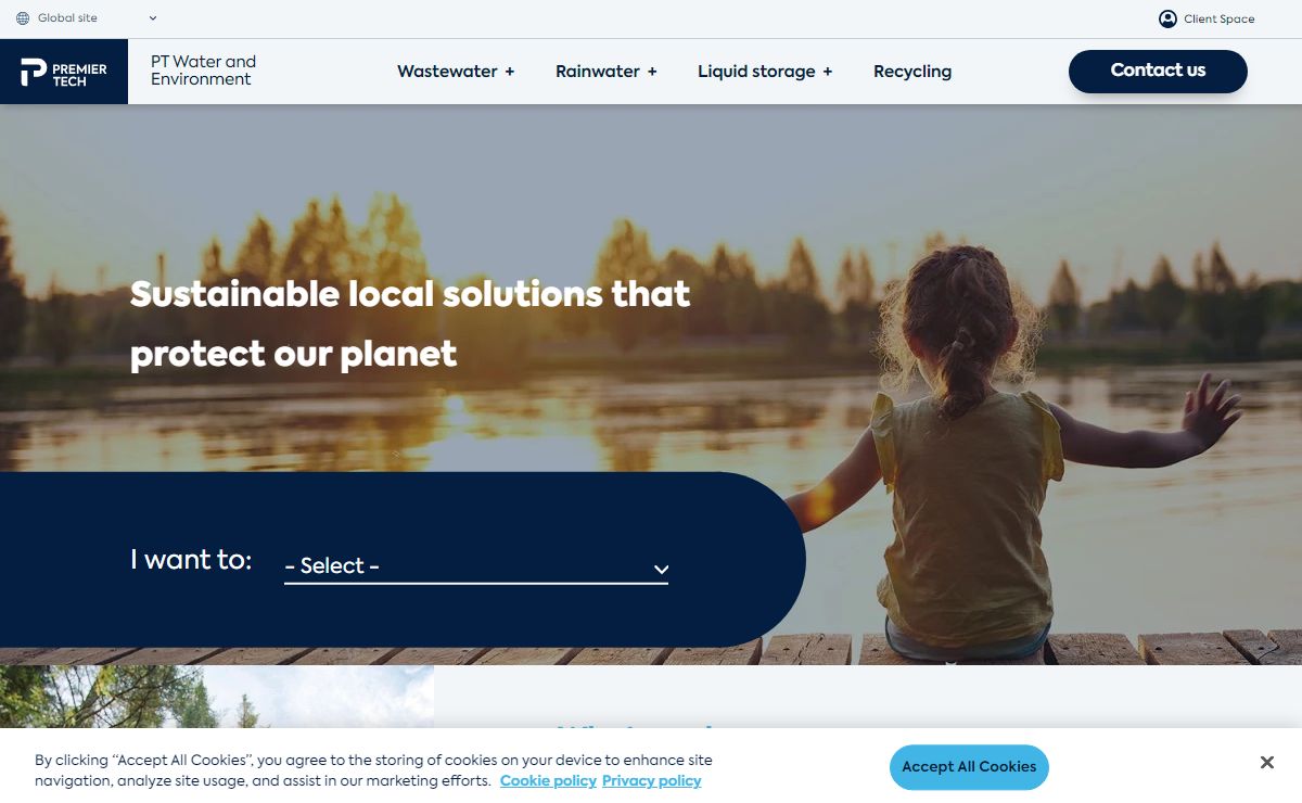Sustainable local solutions | Premier Tech Water and Environment