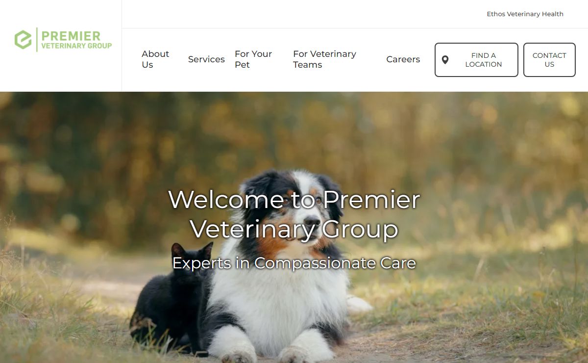 Animal Hospitals in Grayslake, Chicago, Orland Park, IL | Premier Veterinary Group