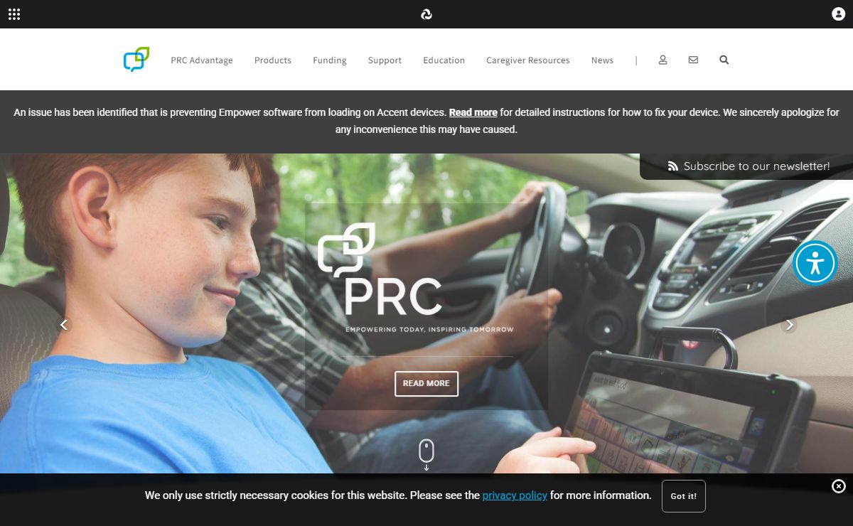 AAC & Speech Devices from PRC