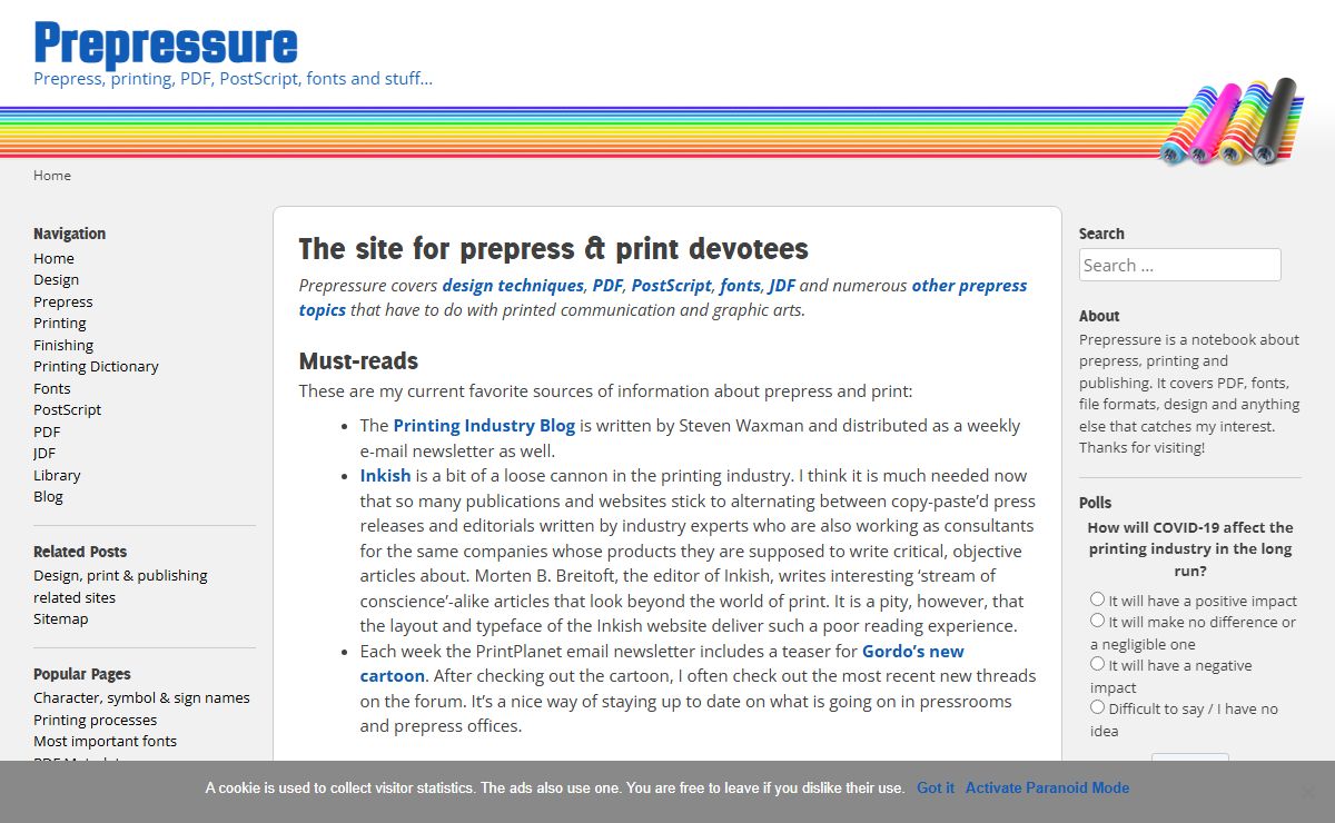 Prepressure.com | The prepress, printing and publishing site