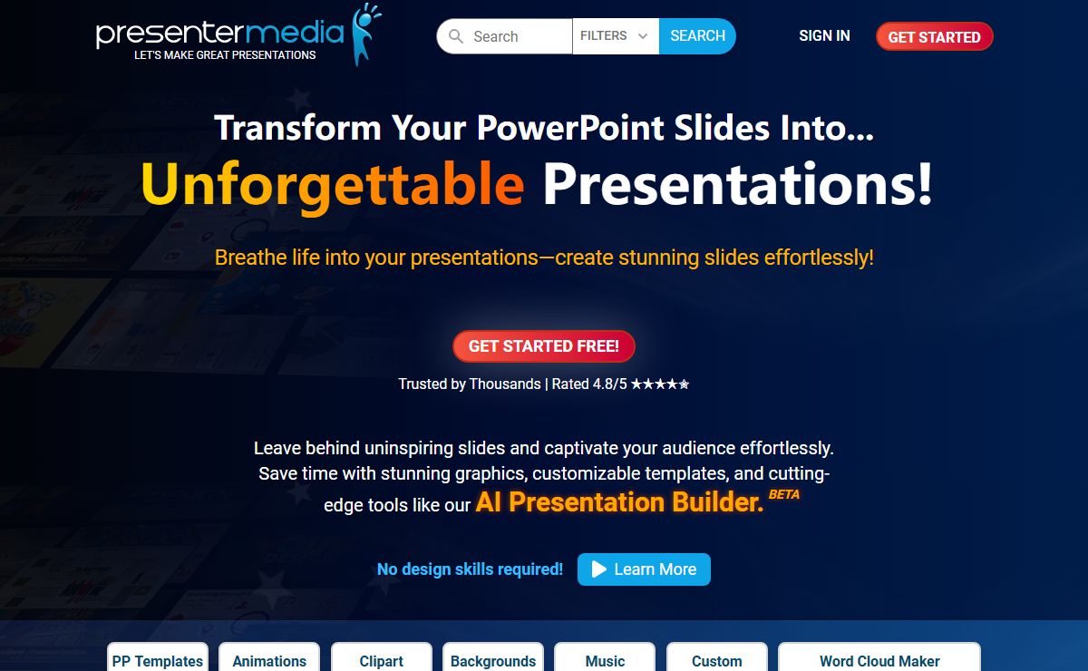 PresenterMedia: Top PowerPoint Presentation Design Company