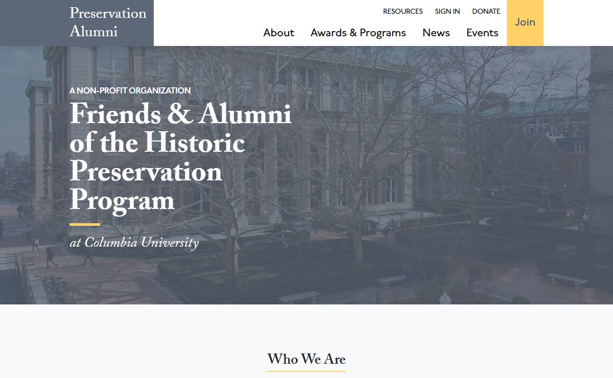 Home - Preservation Alumni