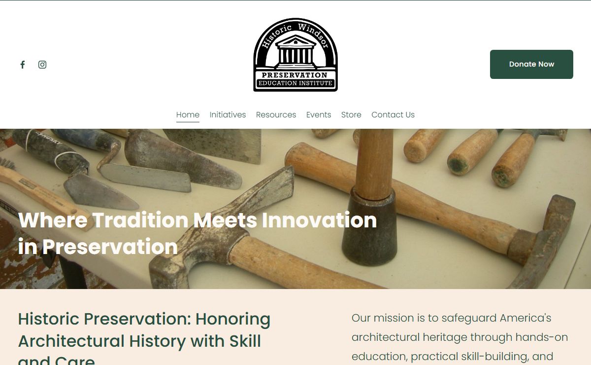 Historic Windsor & The Preservation Education Institute