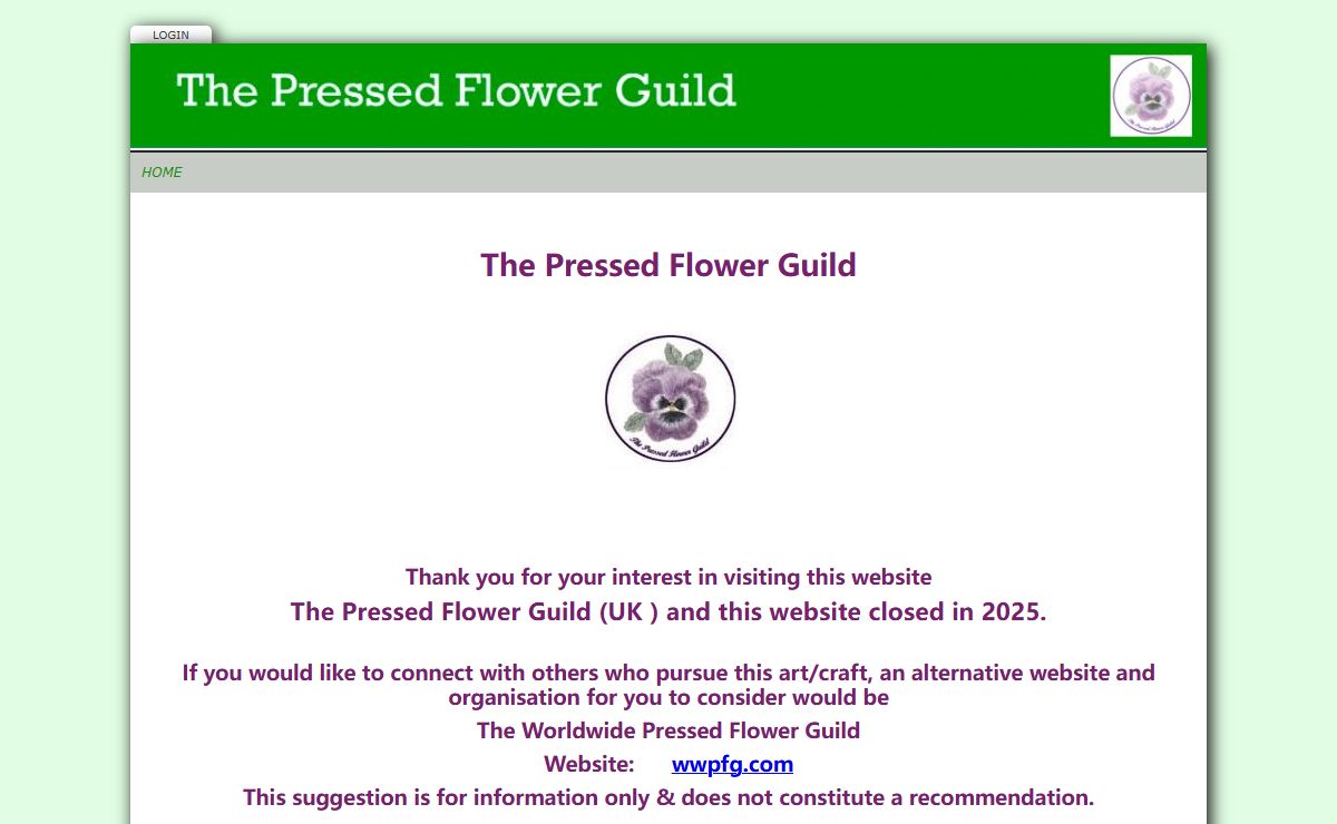 The Pressed Flower Guild | Home