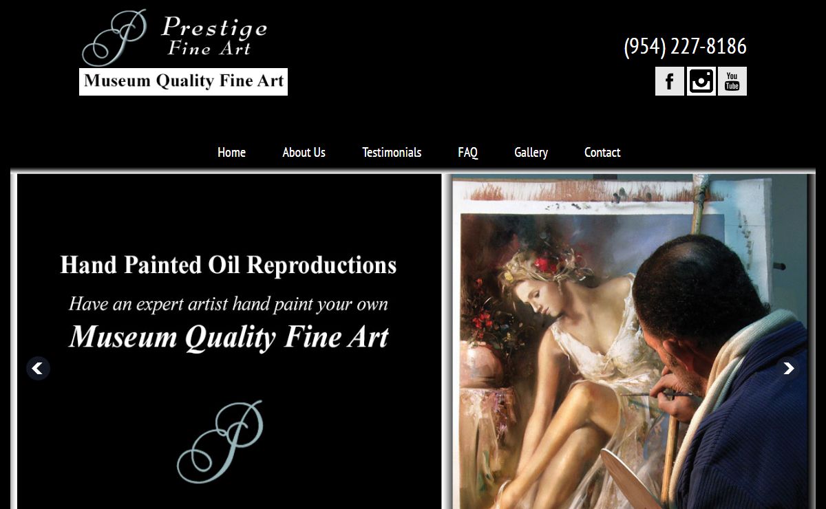Prestige Fine Art is Museum Quality Fine Art