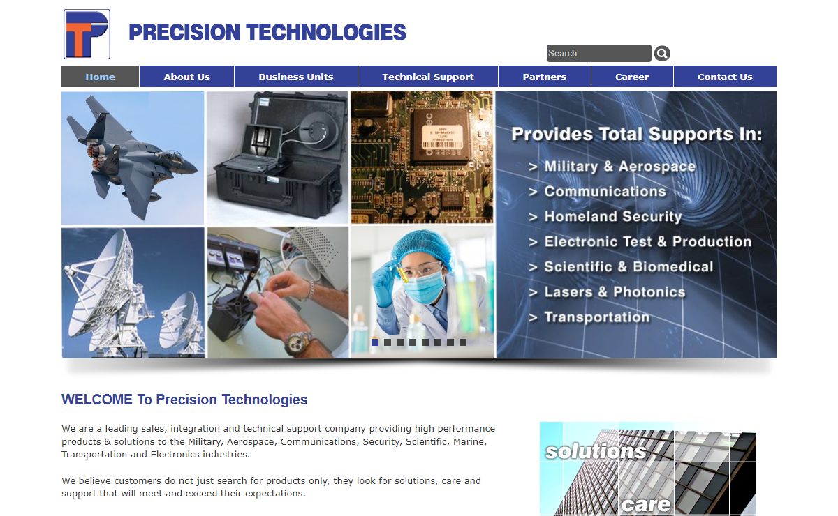 Precision Technologies Pte Ltd