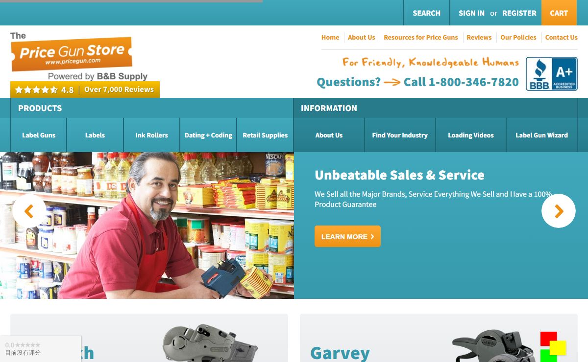Price Gun Store | Monarch Labels, Garvey Pricing Guns & Date Codes