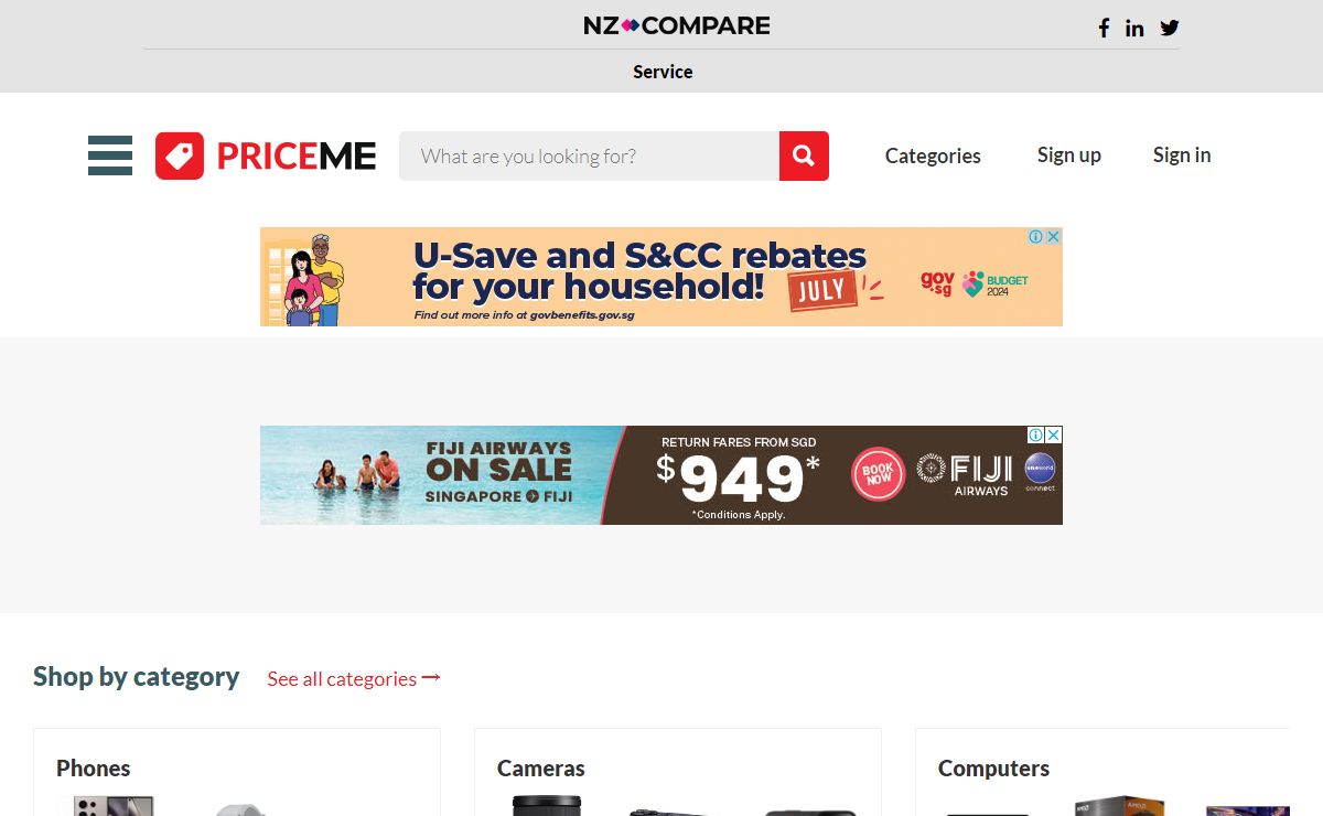 PriceMe - Price Comparison New Zealand - Check Best Price Shop Online