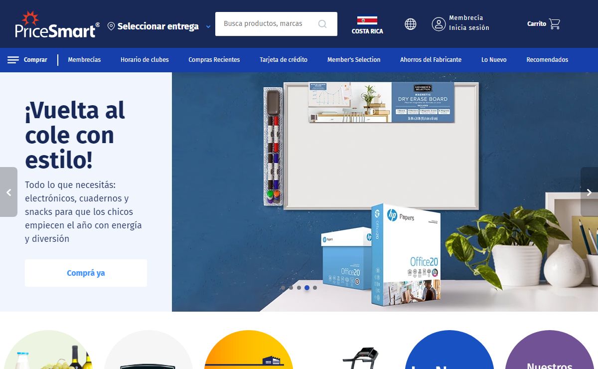 Pricesmart - Bienvenido!