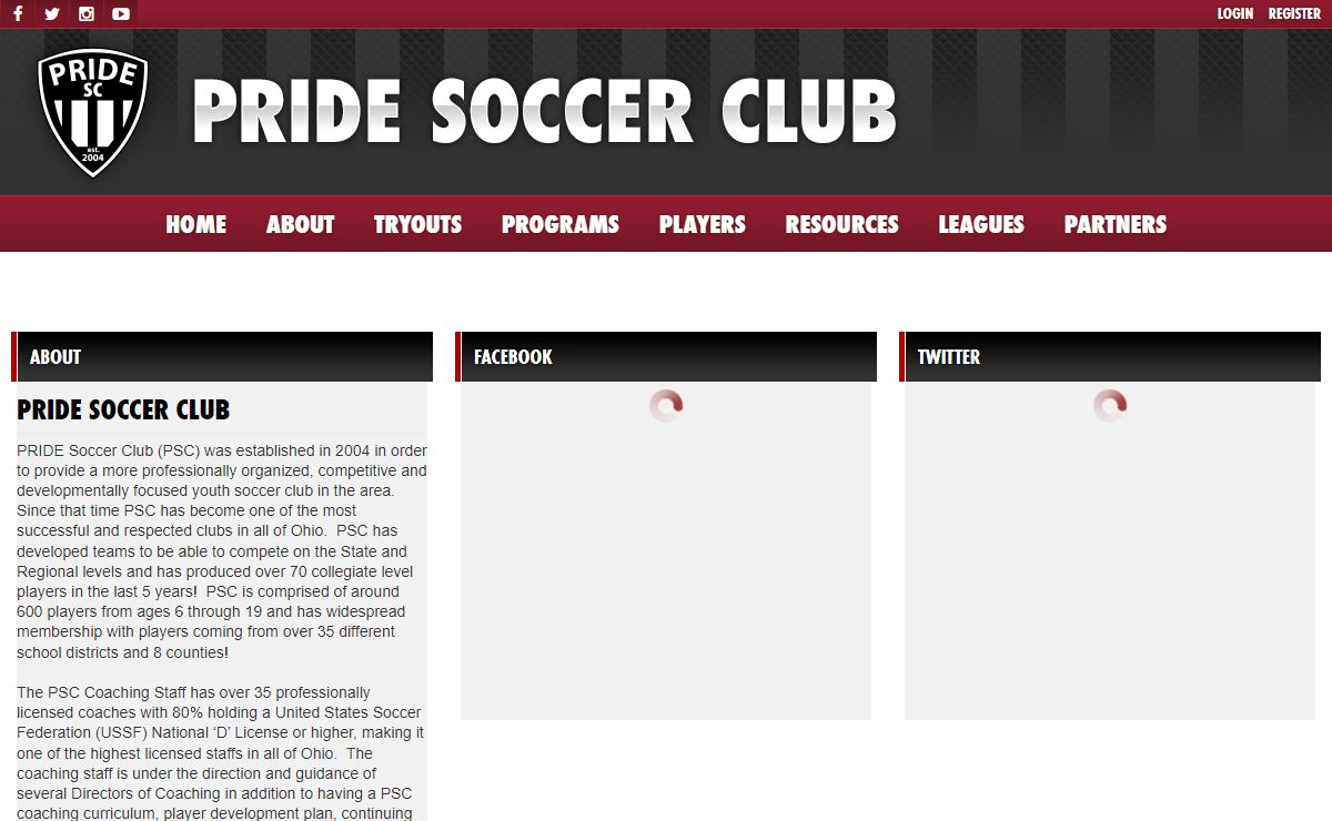 PRIDE Soccer Club | Home