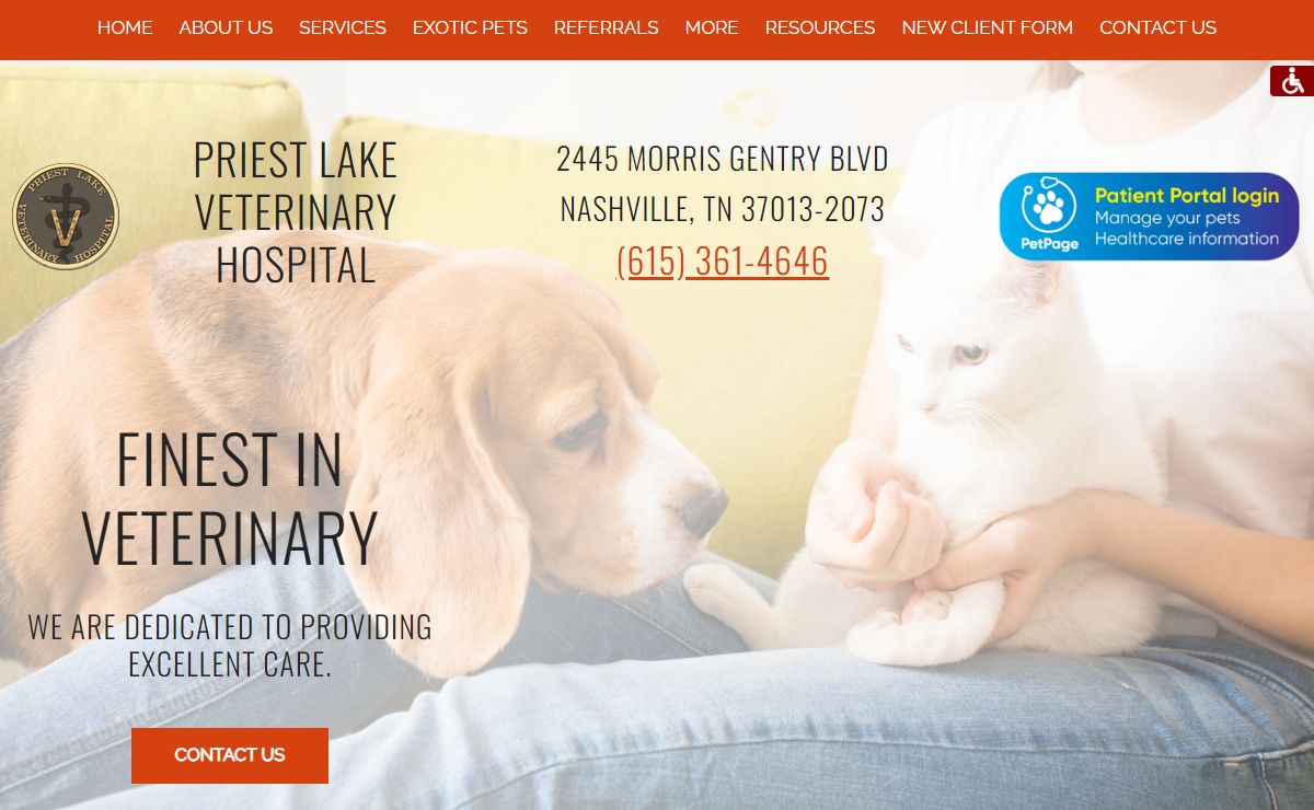 Priest Lake Vet - Nashville, TN - Home