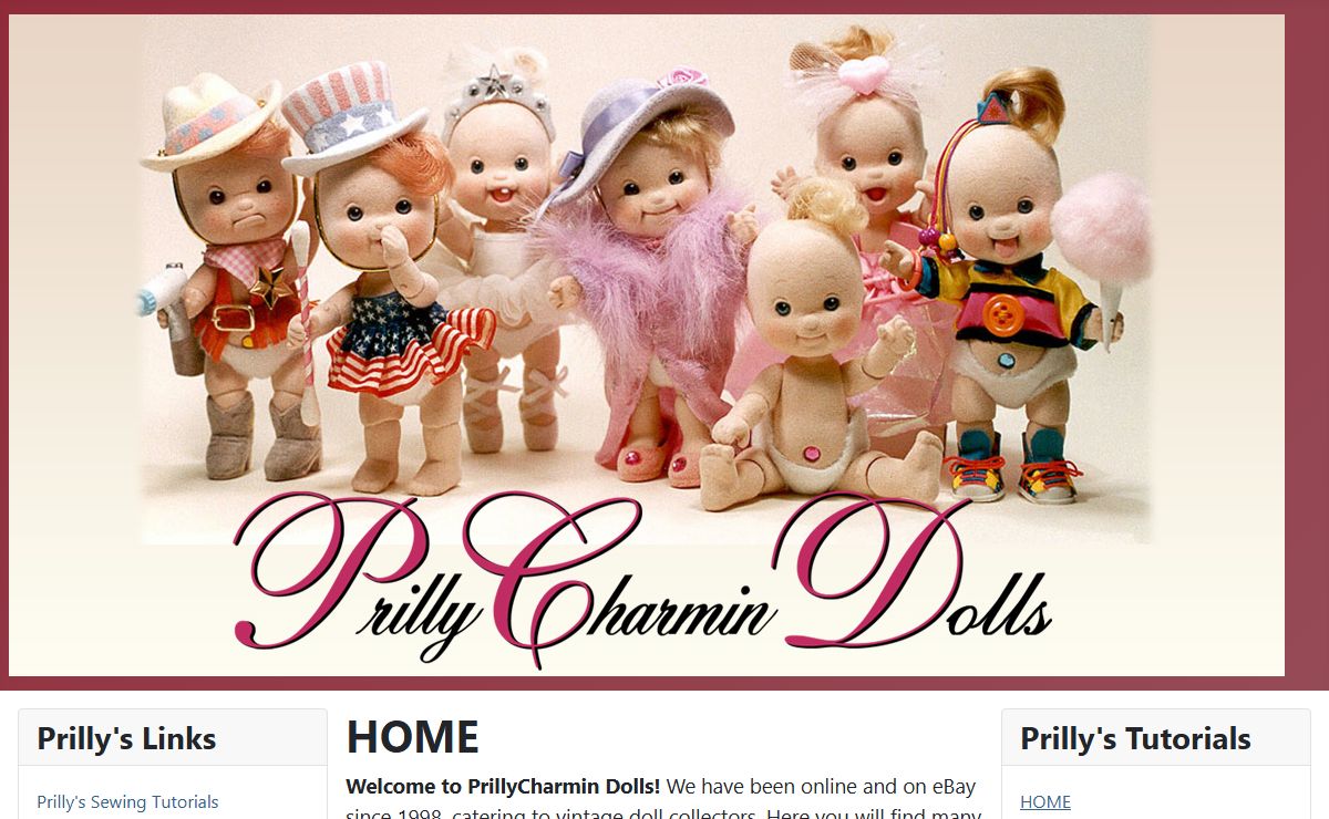 PrillyCharmin Dolls - HOME