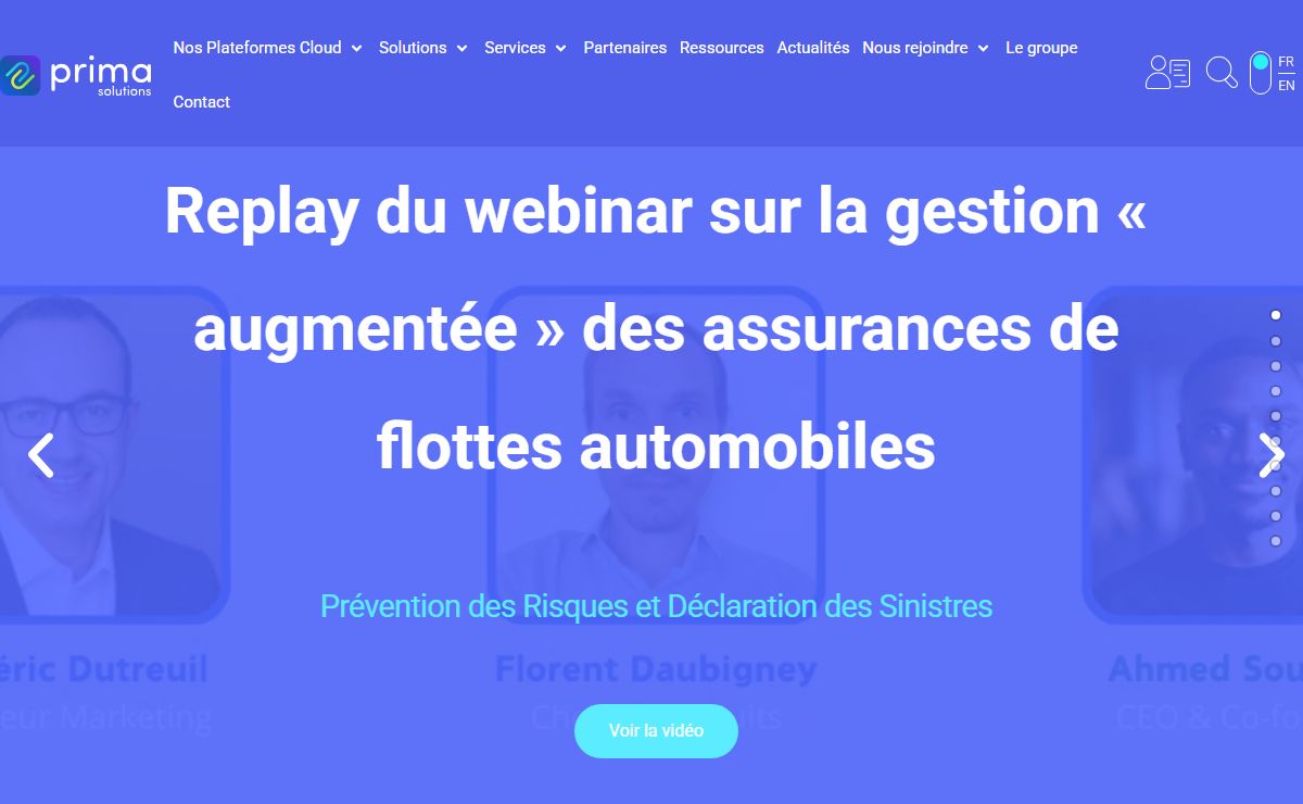 Prima Solutions - logiciel assurance IARD, santé, prévoyance, emprunteur