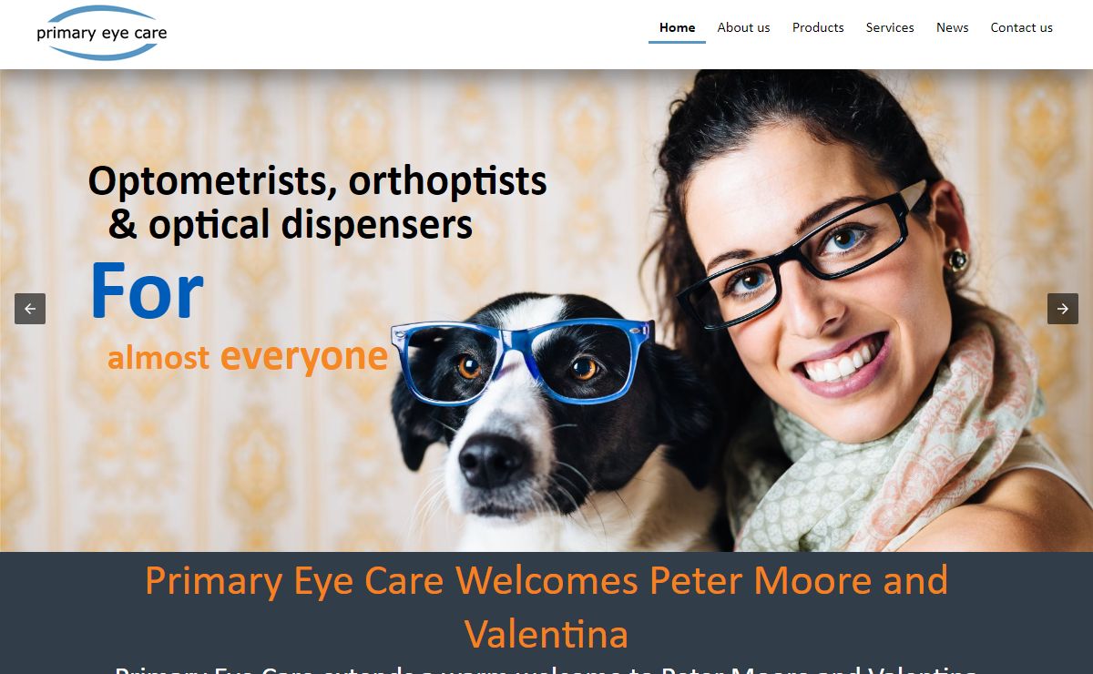 Primary Eye Care - Optometrists, Orthoptists & optical dispensers
