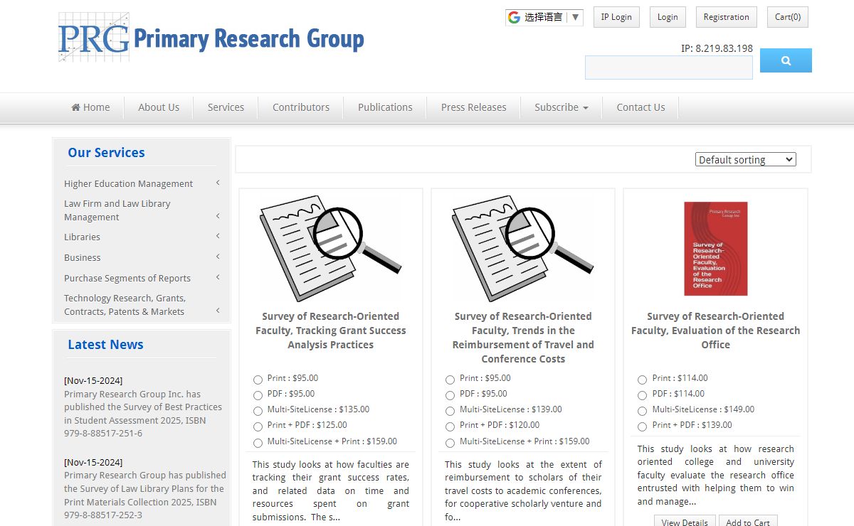 Primary Research Group