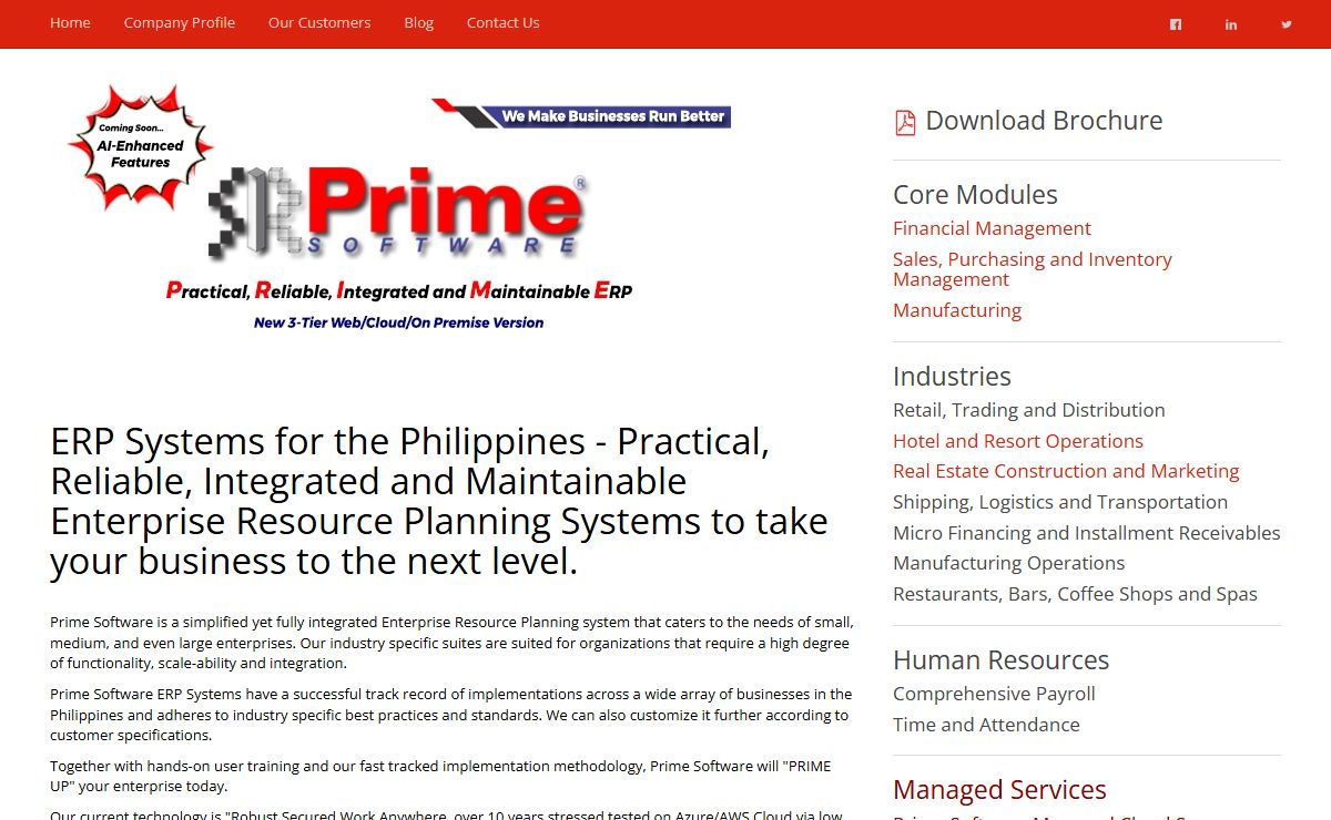 Prime Software - ERP for the Philippines