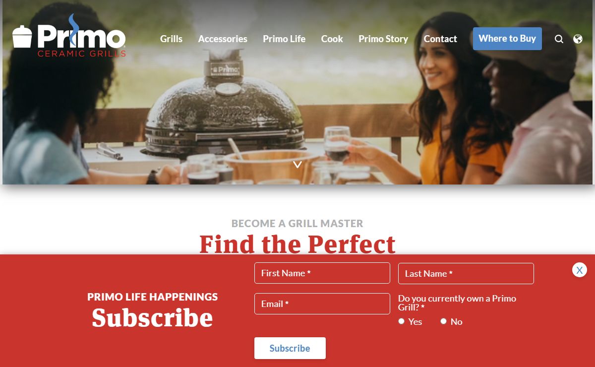 Primo Ceramic Grills | American Made, Amazing Flavor